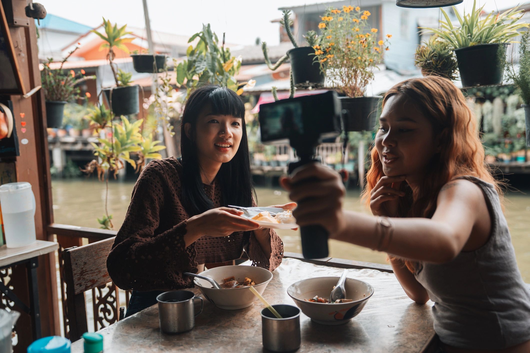 Food photography tip in action
