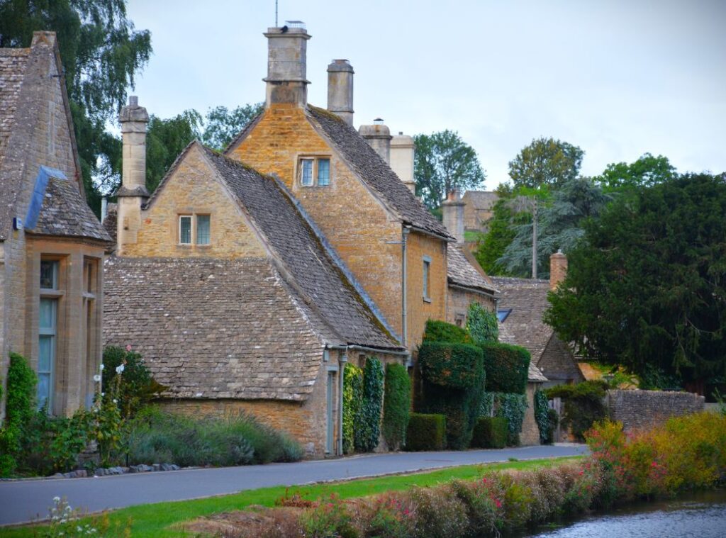 Home on River Wye in Lower Slaughter Cotswolds England